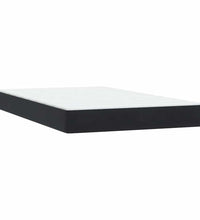 Boxspringbett mit Matratze Schwarz 120x220 cm Samt