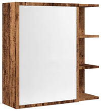 Spiegelschrank Altholz-Optik 62,5x20,5x64 cm Holzwerkstoff