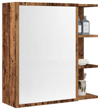 Spiegelschrank Altholz-Optik 62,5x20,5x64 cm Holzwerkstoff