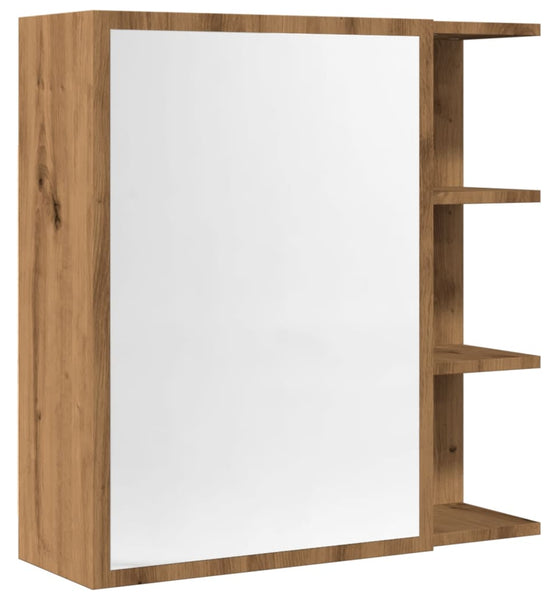 Spiegelschrank Artisan-Eiche 62,5x20,5x64 cm Holzwerkstoff