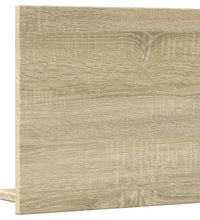 Badspiegel mit Ablage Sonoma-Eiche 40x11x37 cm Holzwerkstoff