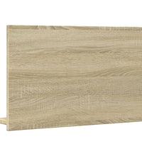 Badspiegel mit Ablage Sonoma-Eiche 60x11x37 cm Holzwerkstoff