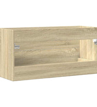 Waschbeckenunterschrank Sonoma-Eiche 100x38,5x48 cm