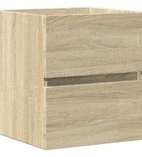 Waschbeckenunterschrank Sonoma-Eiche 41x38,5x45cm Holzwerkstoff