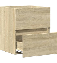 Waschbeckenunterschrank Sonoma-Eiche 41x38,5x45cm Holzwerkstoff