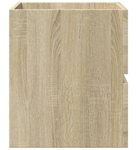 Waschbeckenunterschrank Sonoma-Eiche 41x38,5x45cm Holzwerkstoff