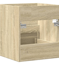 Waschbeckenunterschrank Sonoma-Eiche 41x38,5x45cm Holzwerkstoff