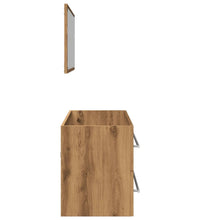 2-tlg. Badmöbel-Set Artisan-Eiche Holzwerkstoff