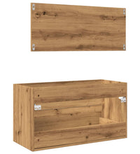 2-tlg. Badmöbel-Set Artisan-Eiche Holzwerkstoff