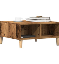 Couchtisch Altholz-Optik 60x60x30 cm Holzwerkstoff