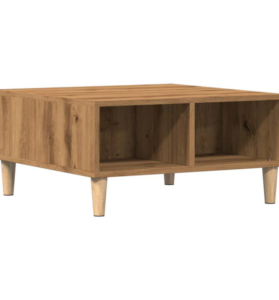 Couchtisch Artisan-Eiche 60x60x30 cm Holzwerkstoff