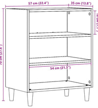 Sideboard Altholz-Optik 57x35x75 cm Holzwerkstoff