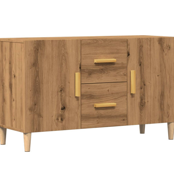 Sideboard Artisan-Eiche 100x36x60 cm Holzwerkstoff