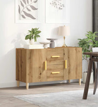 Sideboard Artisan-Eiche 100x36x60 cm Holzwerkstoff