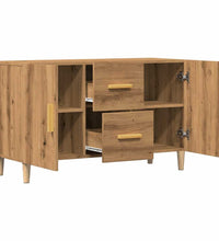 Sideboard Artisan-Eiche 100x36x60 cm Holzwerkstoff