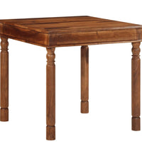 Esstisch 80x80x77 cm Massivholz Akazie