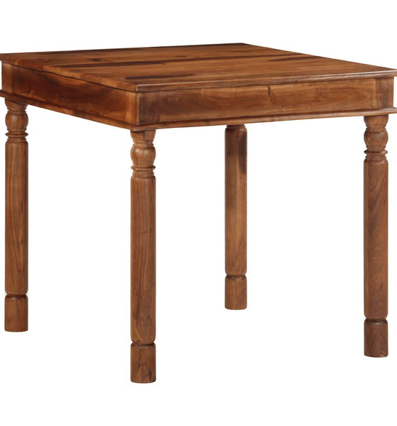 Esstisch 80x80x77 cm Massivholz Akazie