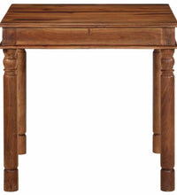 Esstisch 80x80x77 cm Massivholz Akazie