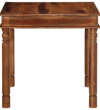 Esstisch 80x80x77 cm Massivholz Akazie