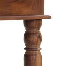 Esstisch 120×60×77 cm Massivholz Akazie