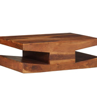 Couchtisch 90x60x30 cm Massivholz Akazie