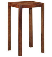 Bartisch 60x60x107 cm Massivholz Akazie