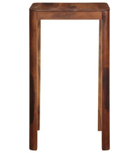 Bartisch 60x60x107 cm Massivholz Akazie