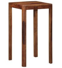 Bartisch 60x60x107 cm Massivholz Akazie