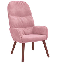 Relaxsessel Rosa Samt