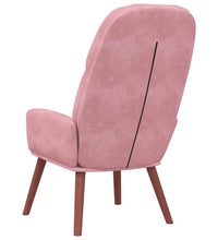 Relaxsessel Rosa Samt