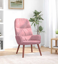 Relaxsessel Rosa Samt