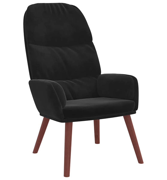 Relaxsessel Schwarz Samt