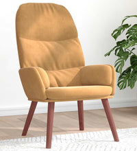 Relaxsessel Braun Samt