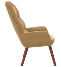 Relaxsessel Braun Samt