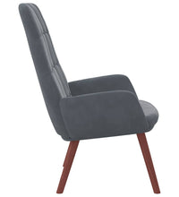 Relaxsessel Dunkelgrau Samt