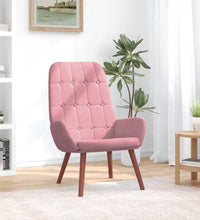 Relaxsessel Rosa Samt