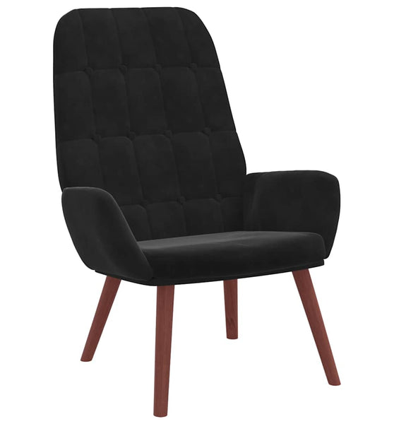 Relaxsessel Schwarz Samt