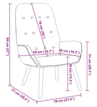 Relaxsessel Braun Samt