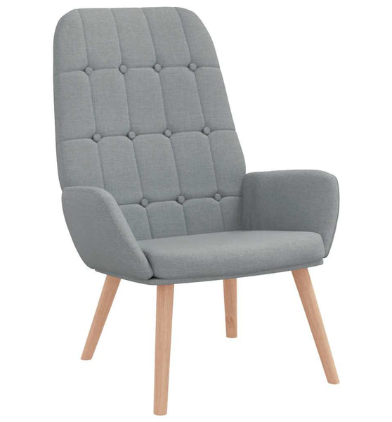 Relaxsessel Hellgrau Stoff