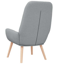 Relaxsessel Hellgrau Stoff