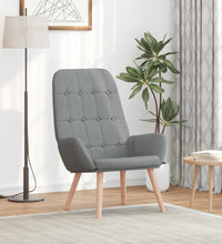 Relaxsessel Hellgrau Stoff