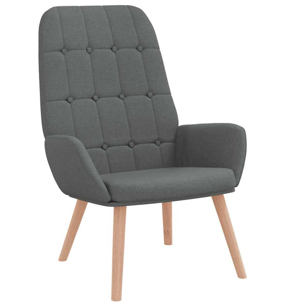 Relaxsessel Dunkelgrau Stoff