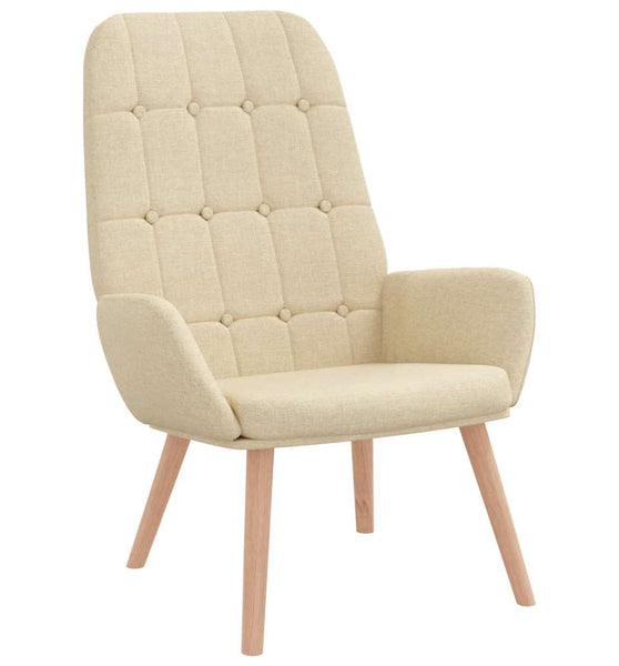 Relaxsessel Creme Stoff