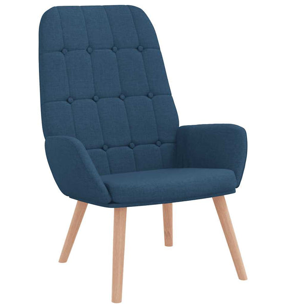 Relaxsessel Blau Stoff