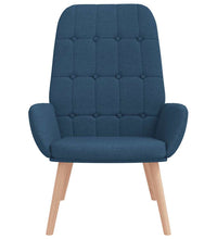 Relaxsessel Blau Stoff