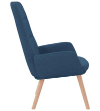Relaxsessel Blau Stoff