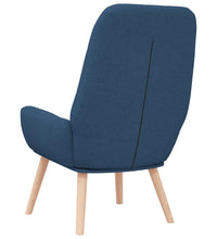Relaxsessel Blau Stoff
