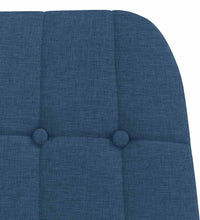 Relaxsessel Blau Stoff
