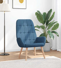 Relaxsessel Blau Stoff
