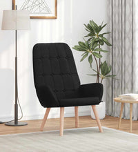 Relaxsessel Schwarz Stoff